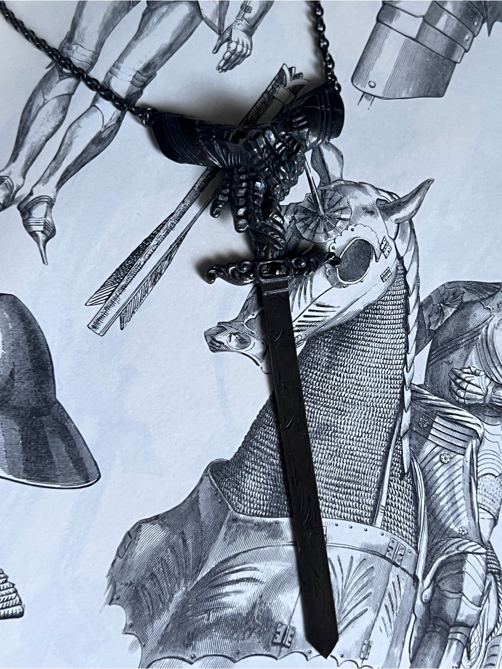 Voodooodolly Knight’s Repose Necklace